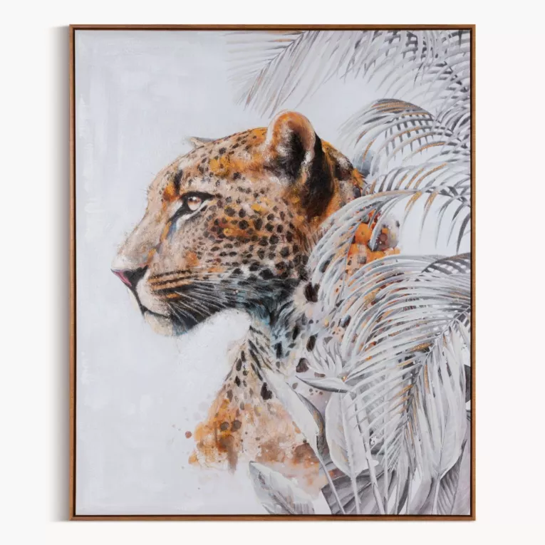Obraz GEPARD ręcznie malowany na płótnie Eurofirany