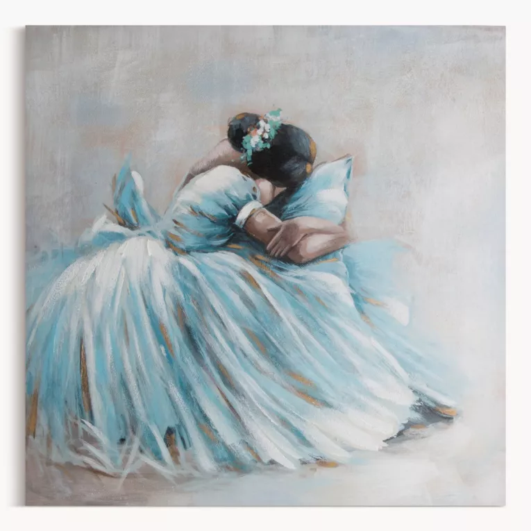 Obraz ręcznie malowany na płótnie Eurofirany