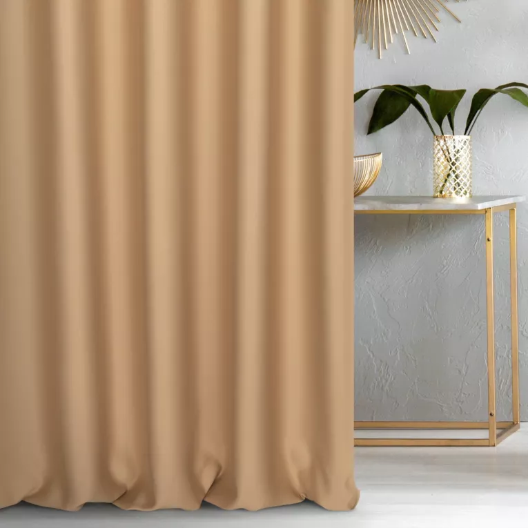 Tkanina zasłonowa zaciemniająca  typu dimout półmatowa Eurofirany