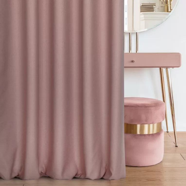 Tkanina zasłonowa gładka welurowa Eurofirany