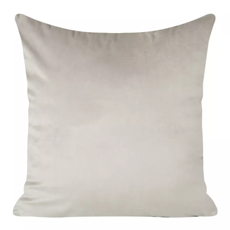 Poszewka na poduszkę 40x40 cm welwetowa beżowa PIERRE Eurofirany