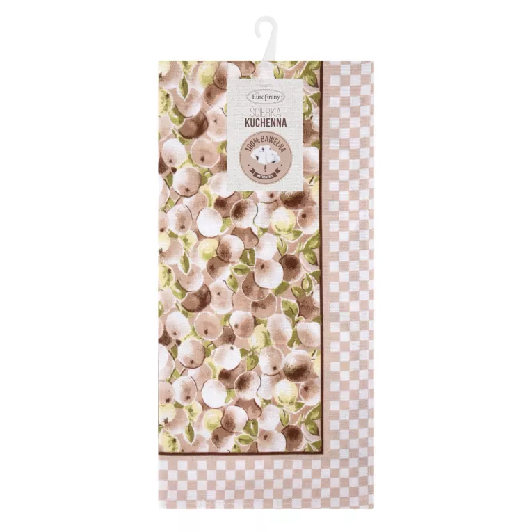 Komplet ściereczek kuchennych 2szt 50x70 cm bawełniany kolor beżowy 200 g/m2 MELANI Eurofirany