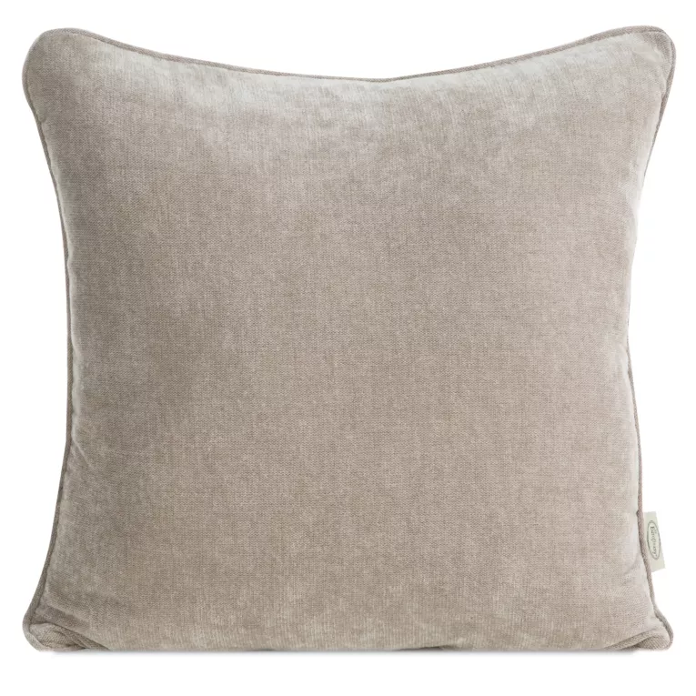 Poszewka na poduszkę 45x45 cm szenilowa, beżowa  NILO  Eurofirany