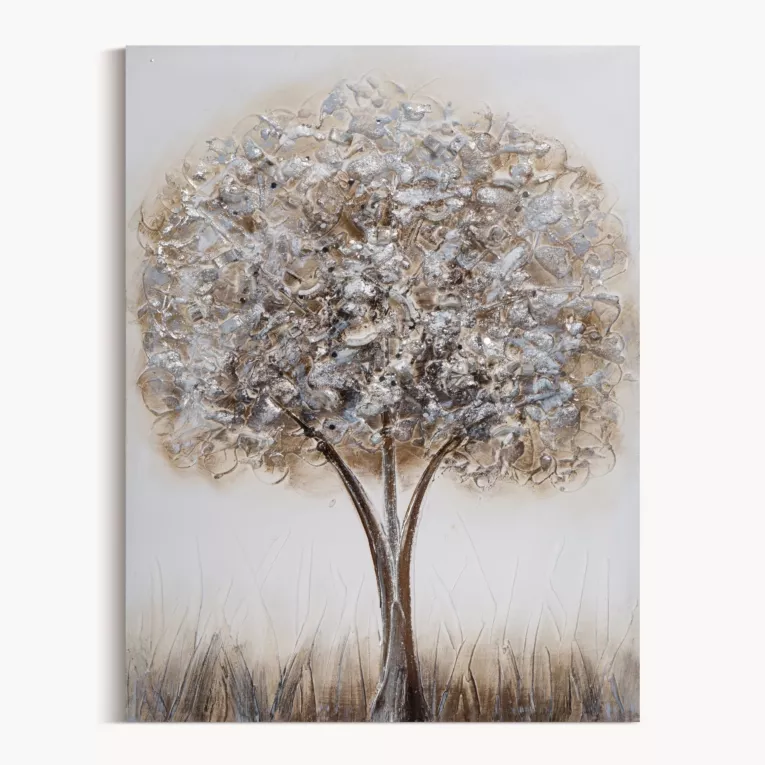 Obraz ręcznie malowany na płótnie zdobiony kryształkami GLAMOUR