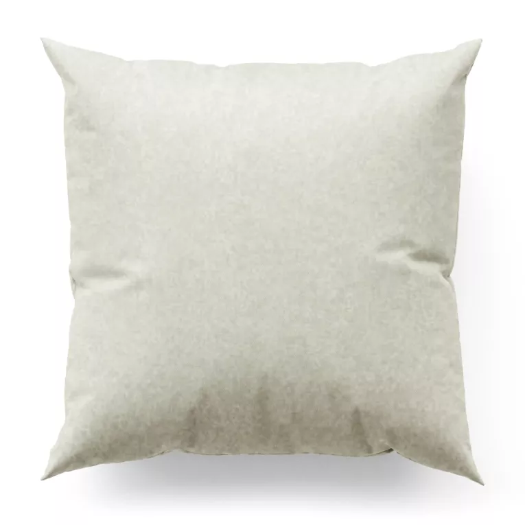 Poszewka szyta VISCAYA kremowa z melanżowej i miłej w dotyku tkaniny Italissima