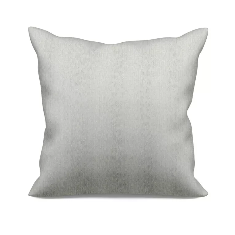 Poszewka szyta kremowa z tkaniny typu bukla z efektem melanżu