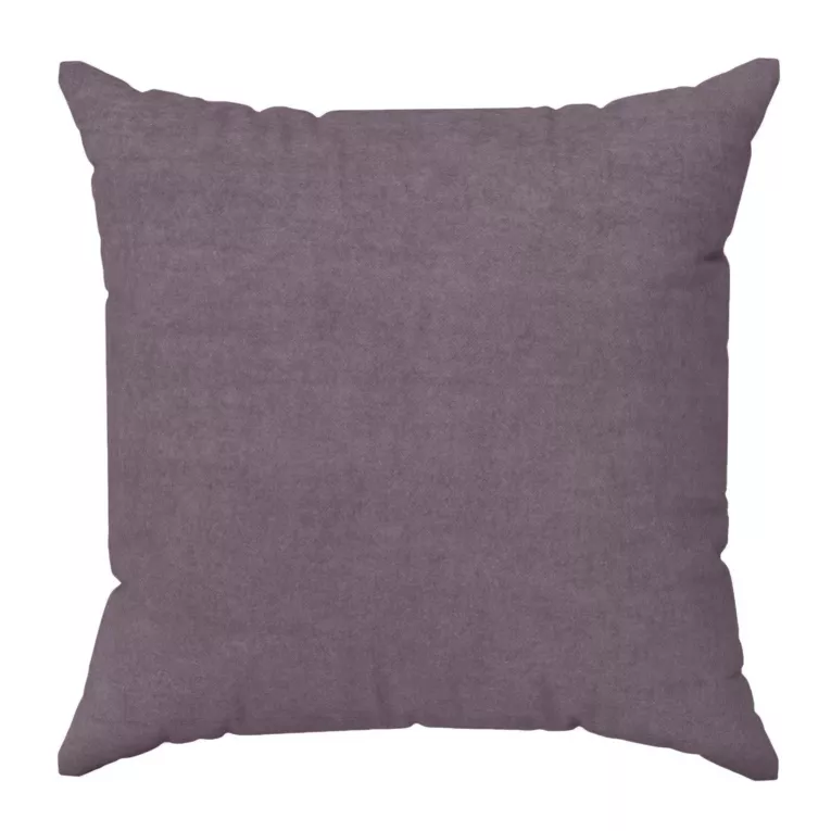 Poszewka szyta DORA - HIT fioletowa z miękkiej tkaniny o welurowej strukturze