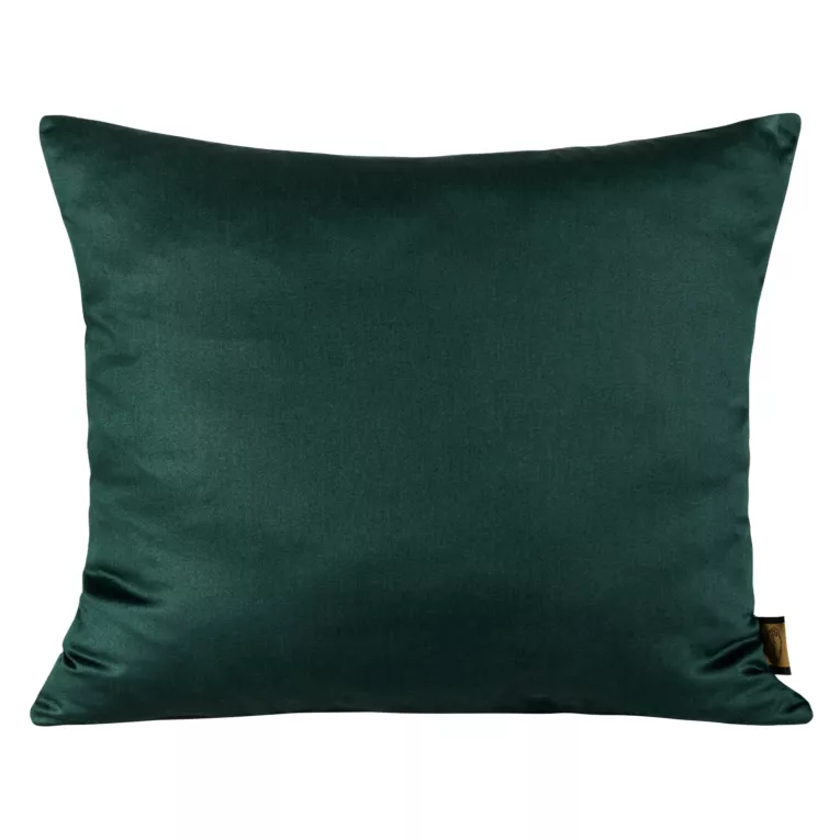 Poszewka na poduszkę 50x70 cm z satyny bawełnianej zielona NOVA Eurofirany