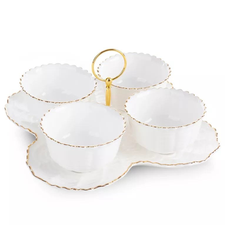 Komplet patera z miseczkami GAIA Eurofirany