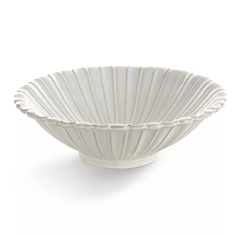 Misa ceramiczna AVRIL w stylu eko z przecieranym wzorem Eurofirany