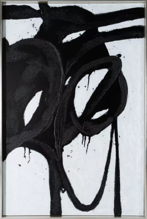 Obraz ręcznie malowany na płótnie w stylu abstrakcyjnym Eurofirany