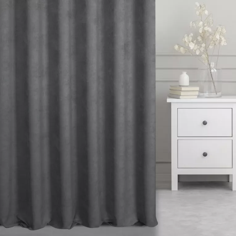 Tkanina zasłonowa z miękkiego weluru Eurofirany