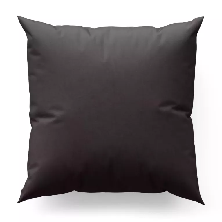 Poszewka szyta ciemnofioletowa z miękkiej półmatowej tkaniny welwetowej