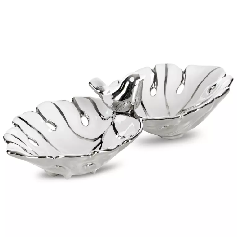 Misa ceramiczna MORISA w kształcie liścia monstery Eurofirany