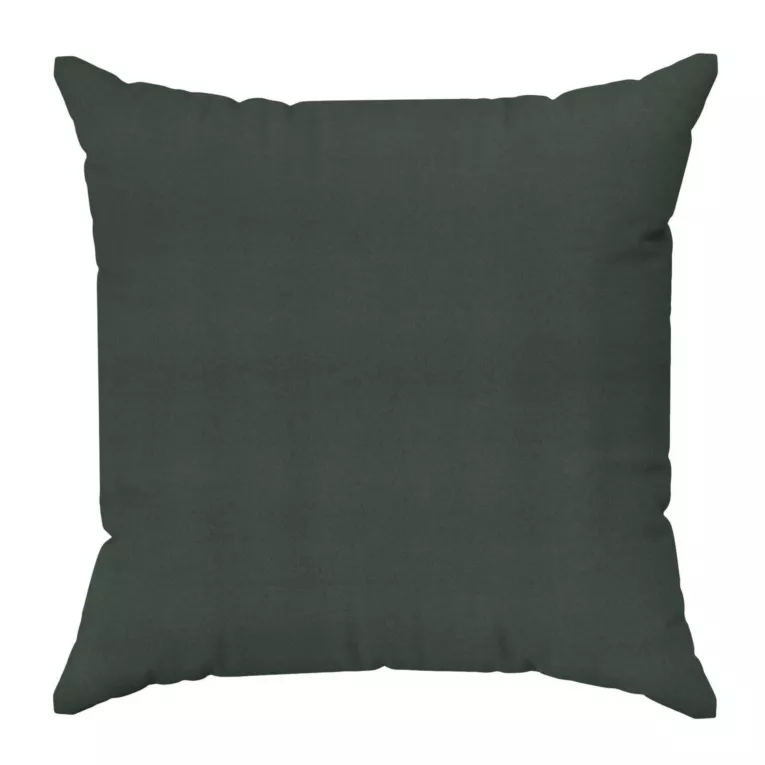 Poszewka szyta DORA - HIT ciemnozielona z miękkiej tkaniny o welurowej strukturze