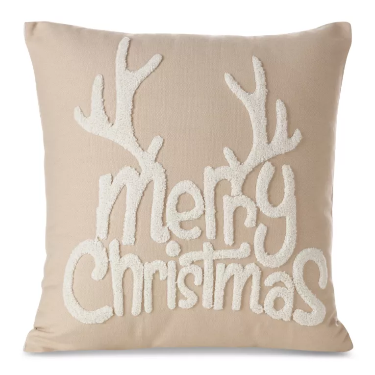 Poszewka świąteczna MERA z aplikacją z puszystego materiału Eurofirany