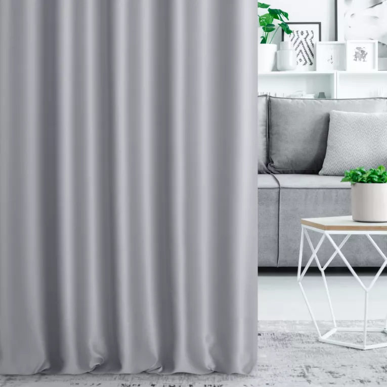 Tkanina zasłonowa zaciemniająca typu dimout półmatowa Eurofirany