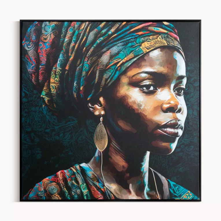 Obraz nadruk na płótnie portret kobiety Eurofirany