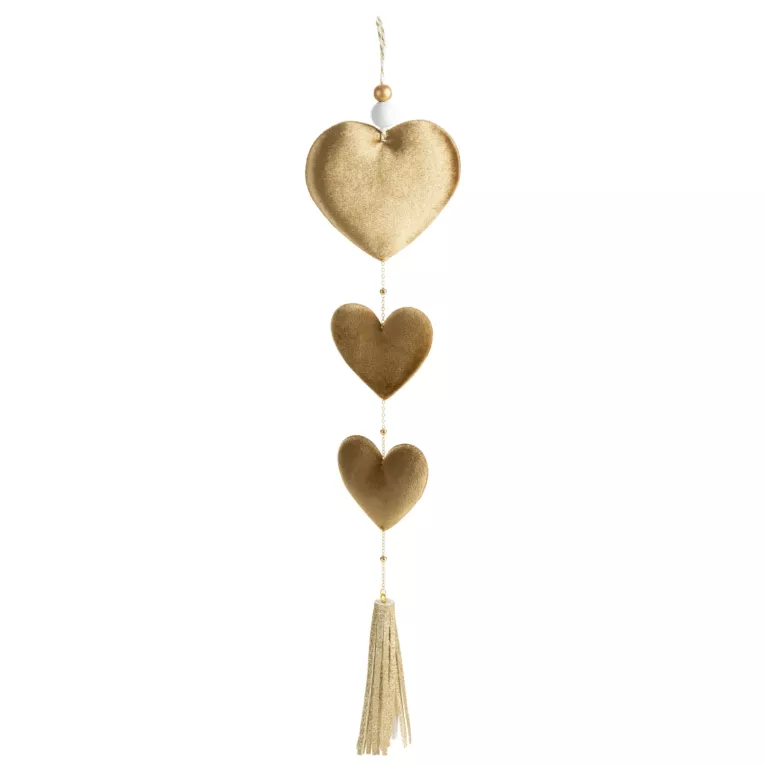 Zawiesza choinkowa GWIAZDKI z welwetu Eurofirany