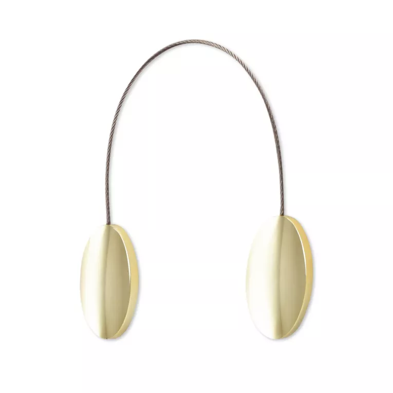 Upinacze do zasłon dekoracyjnych z magnesem, komplet 2 szt.