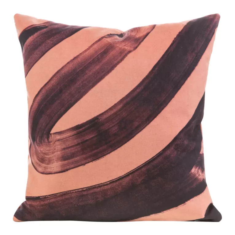 Poszewka dekoracyjna VAS welwetowa zdobiona wzorem fantazyjnym Eurofirany