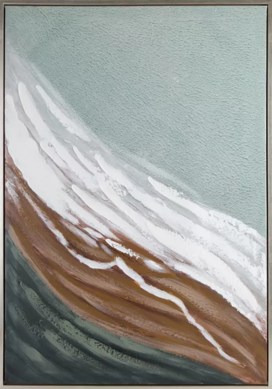 Fantazyjny obraz ręcznie malowany na płótnie oprawiony w ramę Eurofirany