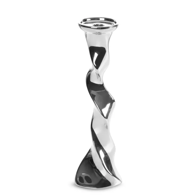 Świecznik dekoracyjny z glinki ceramicznej JOLY 3 Eurofirany