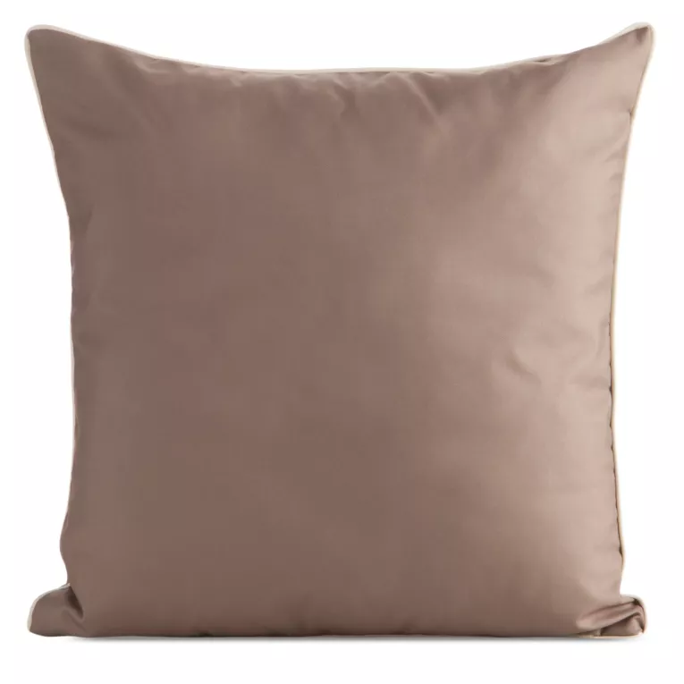 Poszewka na poduszkę 45x45 cm z tkaniny wodoodpornej na taras oraz balkon brązowa GARDEN Eurofirany