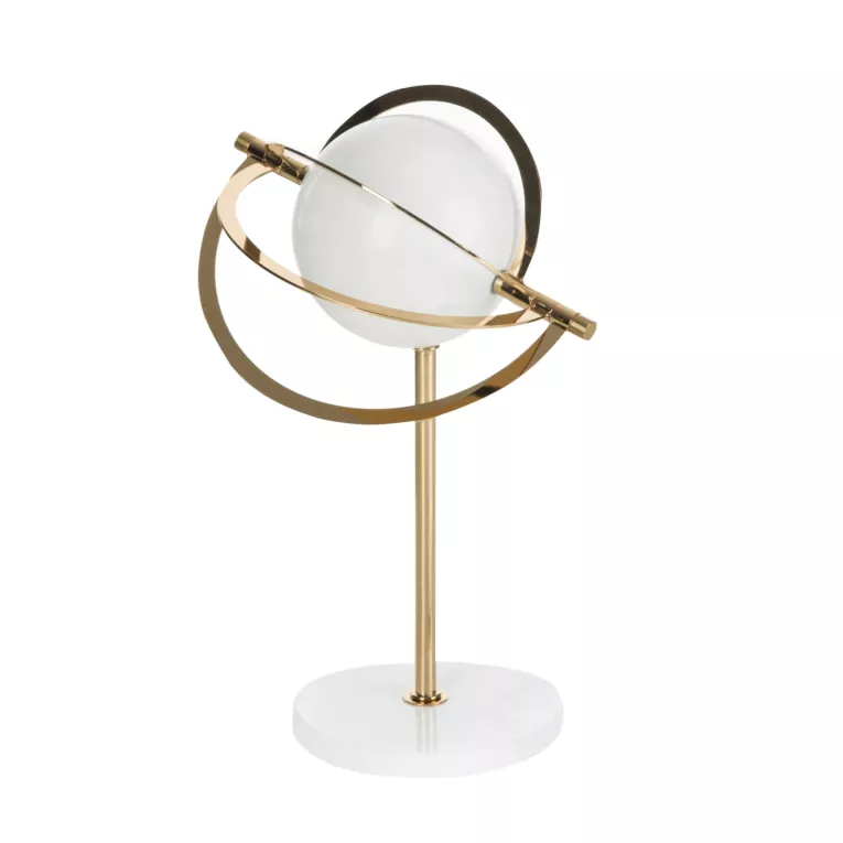 Figurka dekoracyjna ma marmurkowej podstawie  Eurofirany