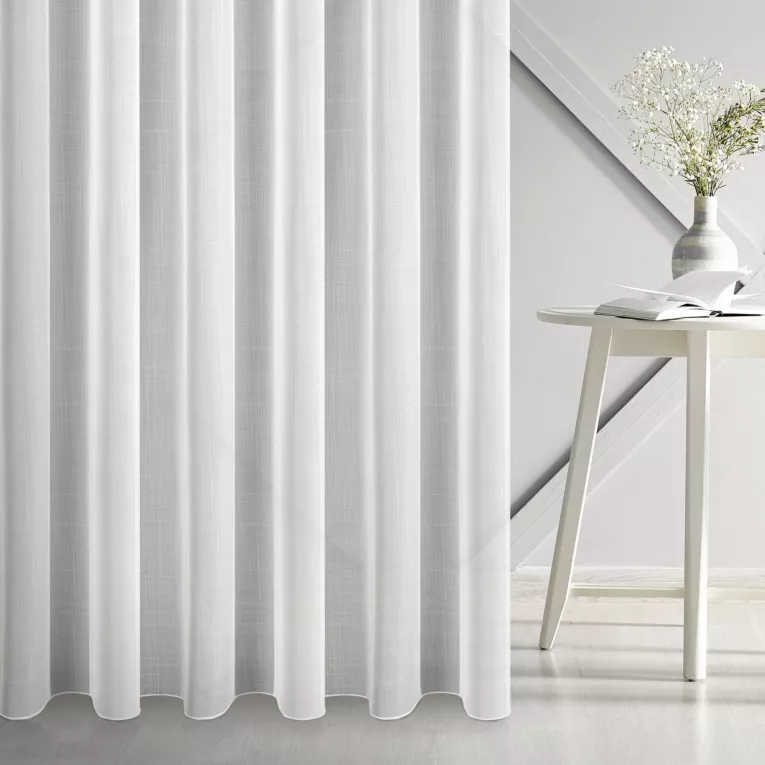 Firana szyta na tunelu kremowa foto-katalityczna tkanina, oczyszczająca powietrze z substancji szkodliwych