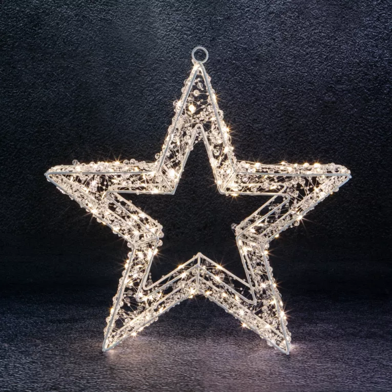 GWIAZDA - Dekoracja świąteczna LED odporna na warunki atmosferyczne  Eurofirany