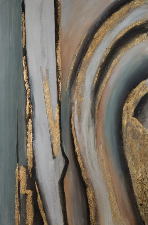 Obraz abstrakcyjny ręcznie malowany na płótnie Eurofirany