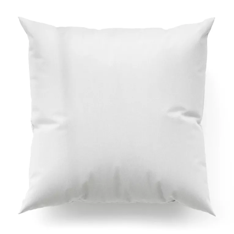 Poszewka szyta naturalno srebrna z gładkiej tkaniny przeplatanej błyszczącą lureksową nicią