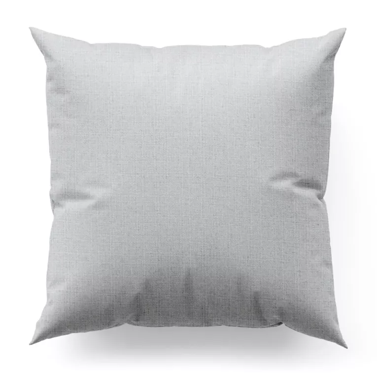 Poszewka szyta naturalna z tkaniny o naturalnym splocie w stylu eko