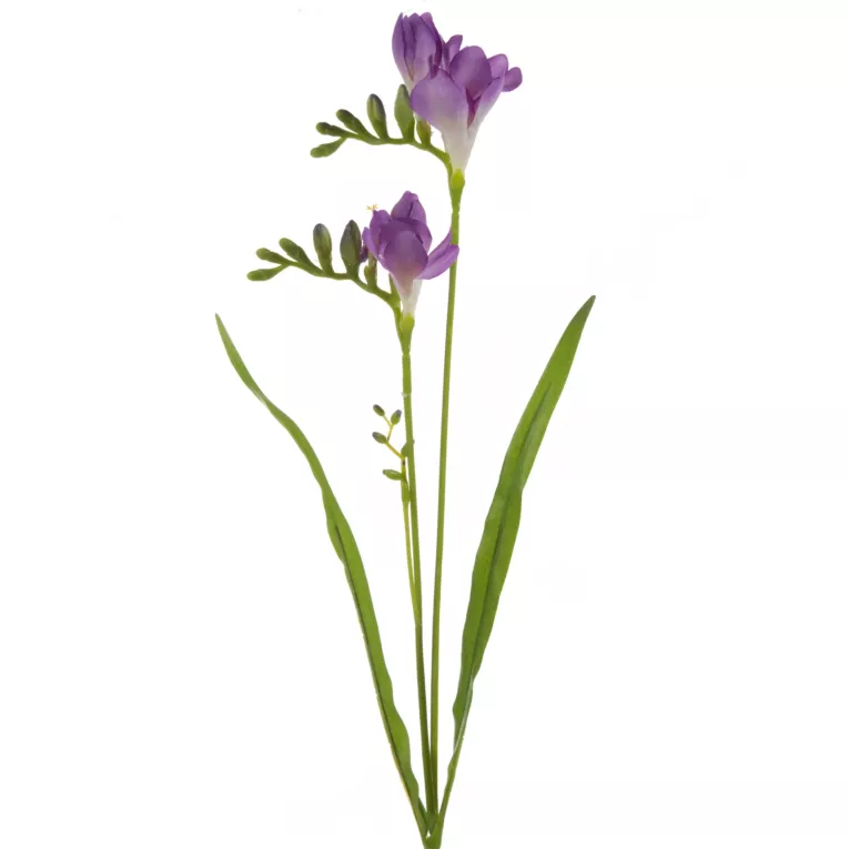 Sztuczny kwiat z tkaniny FREZJA Eurofirany