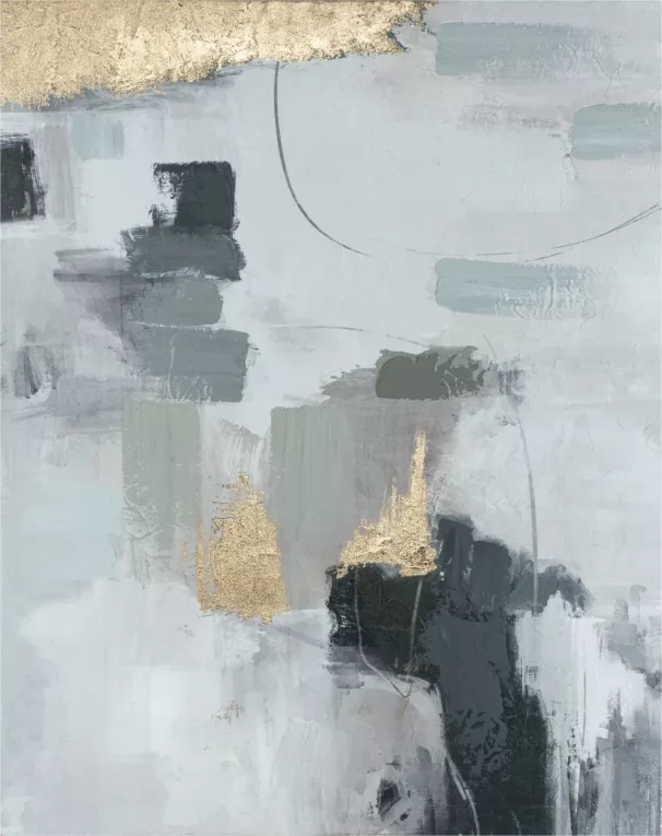 Obraz ręcznie malowany na płótnie z motywem abstrakcyjnym Eurofirany