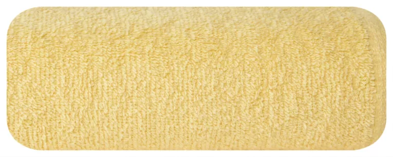 Ręcznik kąpielowy 70x140 cm bawełniany kolor żółty 400 g/m2 GŁADKI 1 Eurofirany