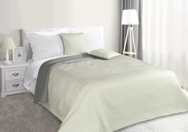 Narzuta na łóżko dwustronna marokańska koniczyna Eurofirany