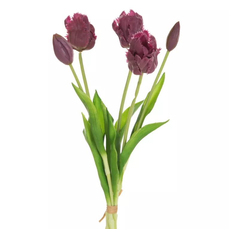 Sztuczny bukiet TULIPANÓW dekoracyjny Eurofirany