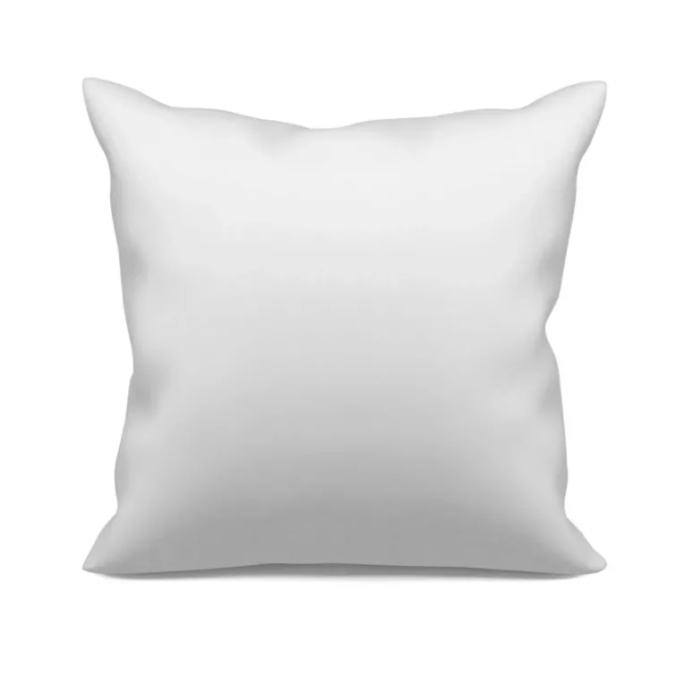 Poszewka szyta ADESSA biała z miękkiej tkaniny o welurowej strukturze