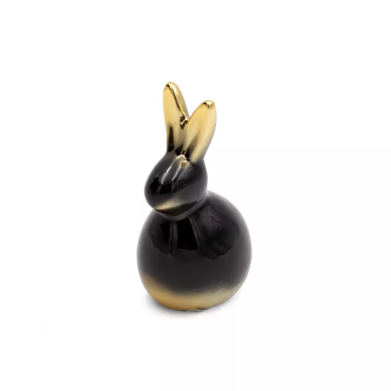 Figurka wielkanocna ZAJĄCZEK z glinki ceramicznej z efektem ombre