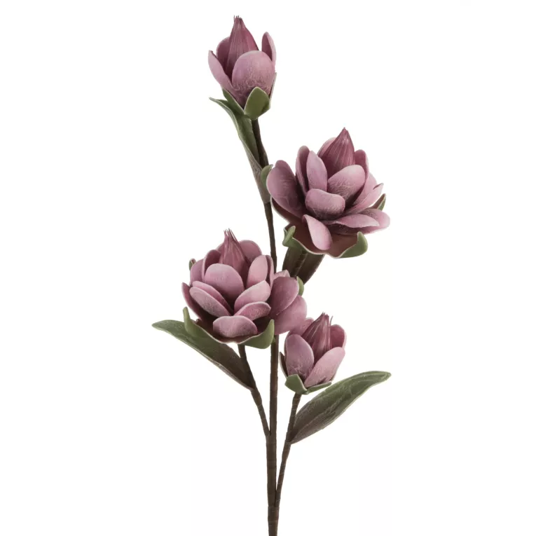 MAGNOLIA Kwiat sztuczny dekoracyjny Eurofirany