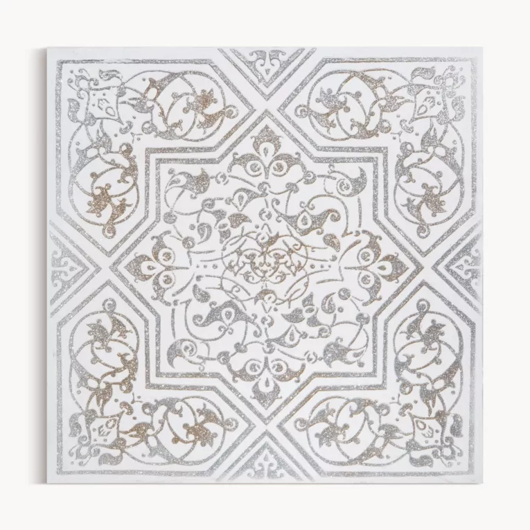 Obraz ornament ręcznie malowany na płótnie Eurofirany