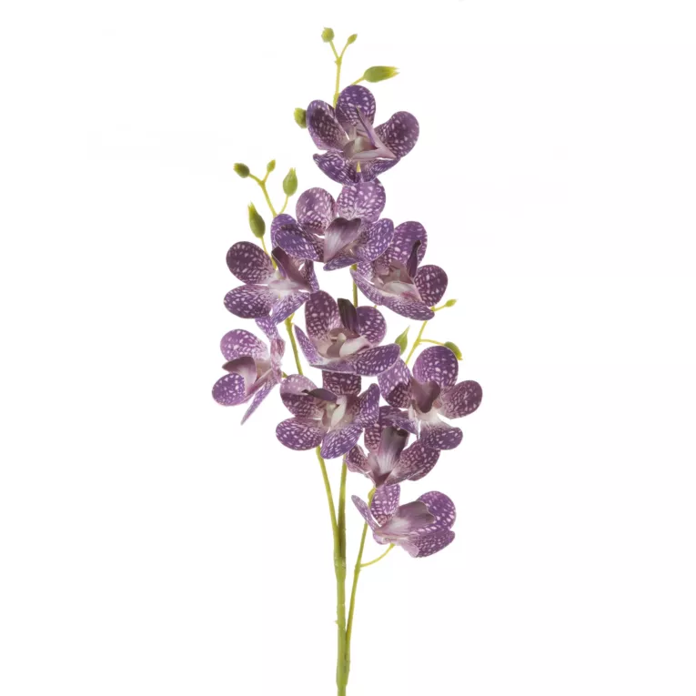 Sztuczny kwiat storczyk egzotyczny fioletowy 82 cm Eurofirany