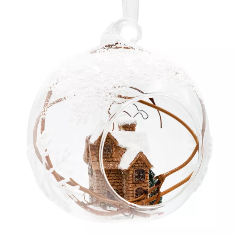 Klasyczna szklana z transparentnego szkła Eurofirany