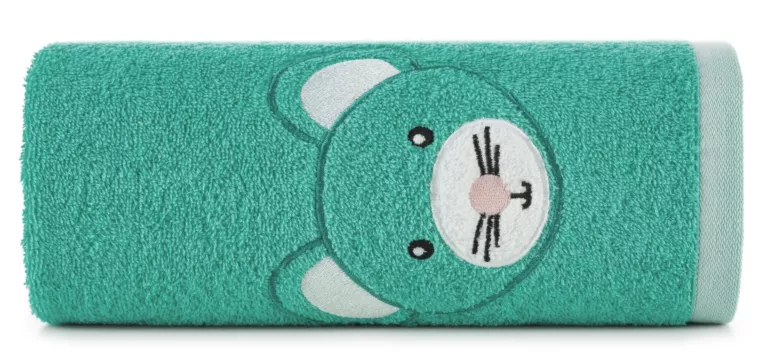 Ręcznik kąpielowy dziecięcy 50x90 cm bawełniany kolor miętowy 450 g/m2 BABY 71 Eurofirany