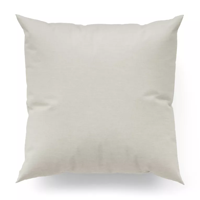 Poszewka na wymiar naturalna z tkaniny szenilowej z efektem melanżu