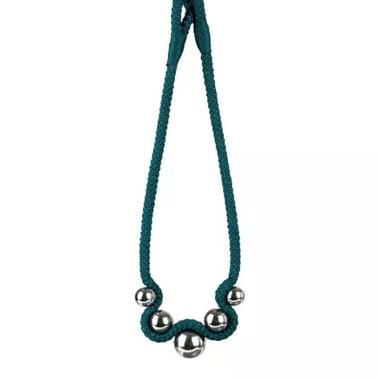 Dekoracyjny sznur do zasłon MALI upinacz z koralikami Eurofirany