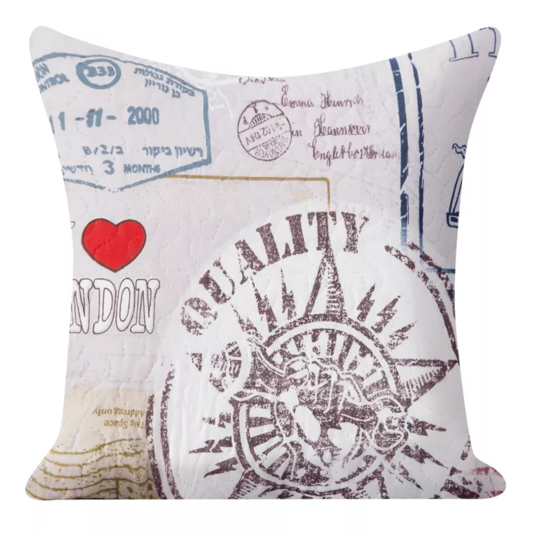 Poszewka na poduszkę LONDYN travel Eurofirany