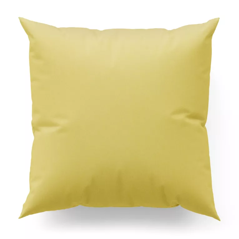 Poszewka szyta złota z gładkiej zaciemniającej tkaniny typu dimout